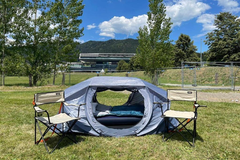 Grandprixcamp, Closest To The Red Bull Ring, Up To 4 Guests In A Tent Spielberg Bei Knittelfeld Εξωτερικό φωτογραφία